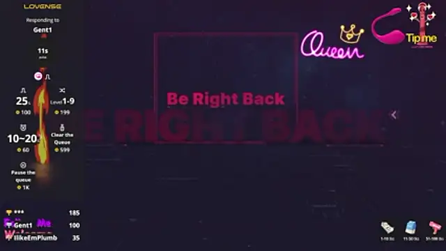Ladygel20 webkamerás műsora
