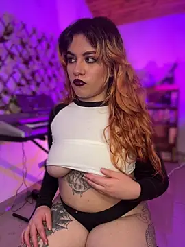 Show de NikkiNix na webcam