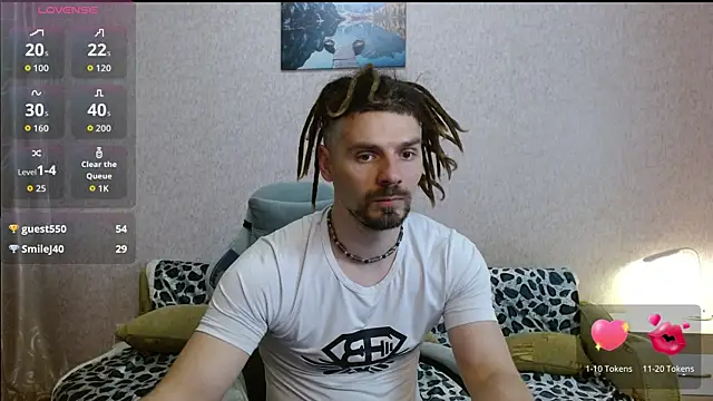 Show modela Aestheticguy101 na web-kameri