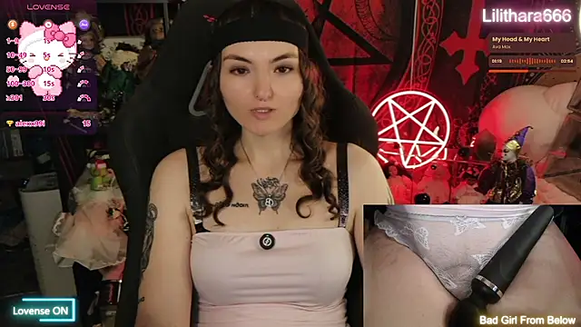 Show Webcam de Lilithara666