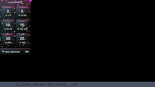 jacks_hotter: διαδικτυακό σόου στην κάμερα