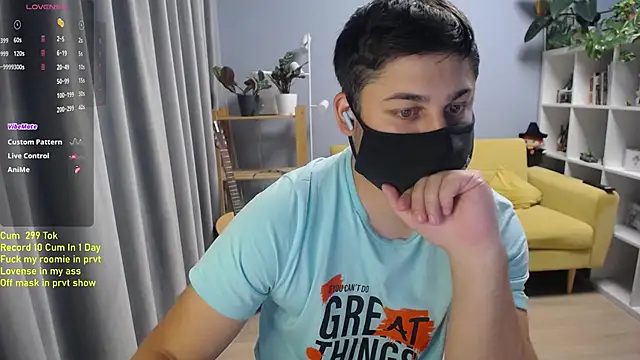 Chat XXX ao vivo de Tomguys