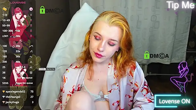MeganNewCat Adlı Modelin Canlı XXX Sohbeti