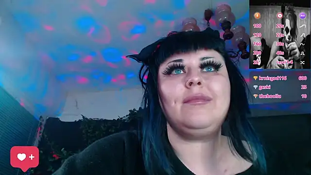 Živá chatovací místnost Psychobitch7