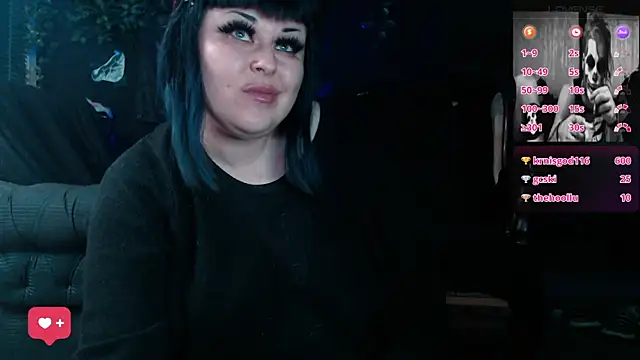 Živá chatovací místnost Psychobitch7