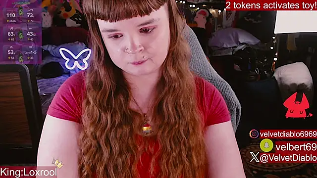 Živý XXX chat VelvetDiablo