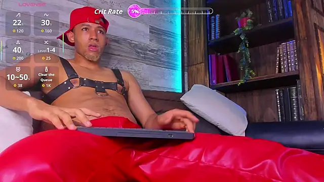 Show de B_Wild na webcam