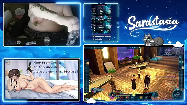 Chatroom XXX en direct de Sarastasia417