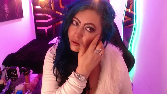 Show de scarleth_blue na webcam