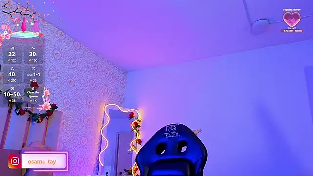 Show de webcam de osamu_tay