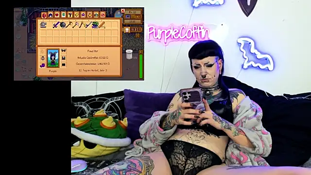 Purple_Coffin666 Webcam-Show
