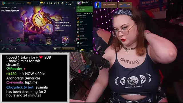 Živý XXX chat evamila