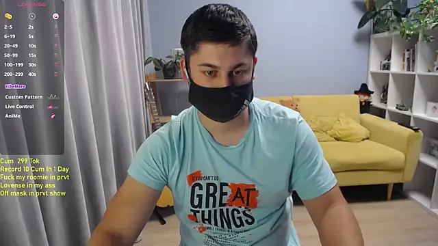 Show de Tomguys na webcam