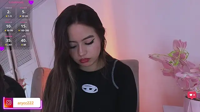 Chat XXX ao vivo de arycooper_