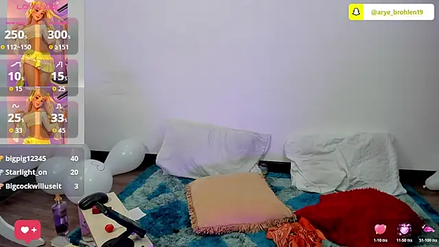Webkamerová show Arye_sweet