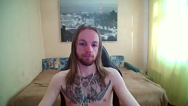 Show modela AdamDickens na web-kameri