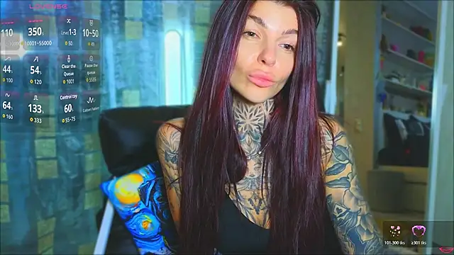 Pokazy przed kamerką – tattooedBabyy