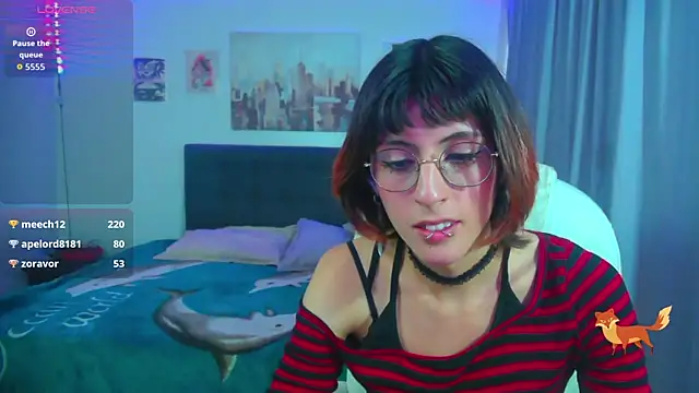 Show de goth_minerva na webcam