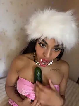 Show modela Candy-Keisha na web-kameri