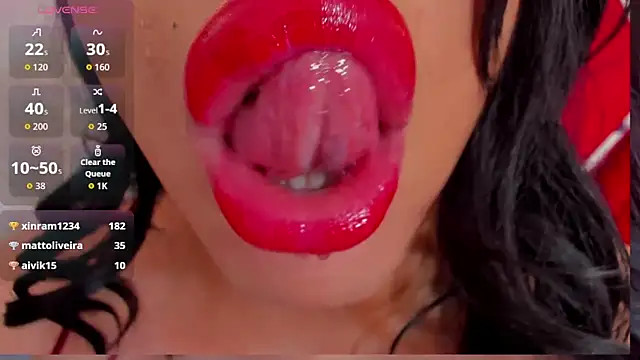 sweet_Elizabeth élő XXX-chatje