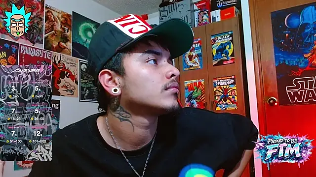 Show de Hgp3riodictabl3 na webcam