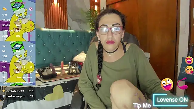 Pertunjukan Kamera Web sabrina_dupont