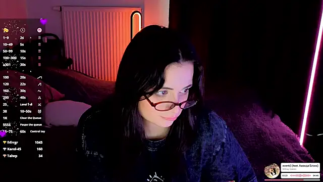 Show modela missy3kissy na web-kameri