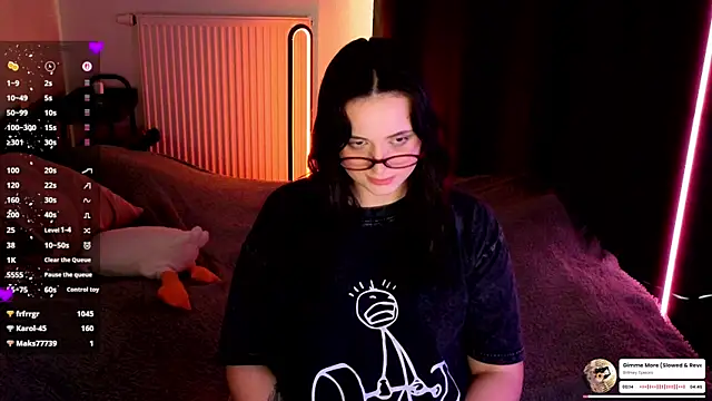 Webkamerová show missy3kissy