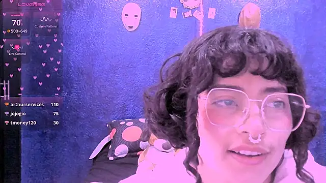 NinaYellow élő XXX-chatje