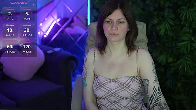 Show modela TinaMelt na web-kameri