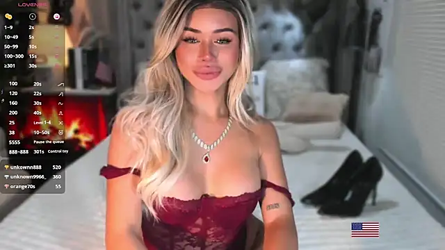 Show de ZyraGoddes na webcam