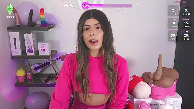 Show modela valentina_crtti na web-kameri