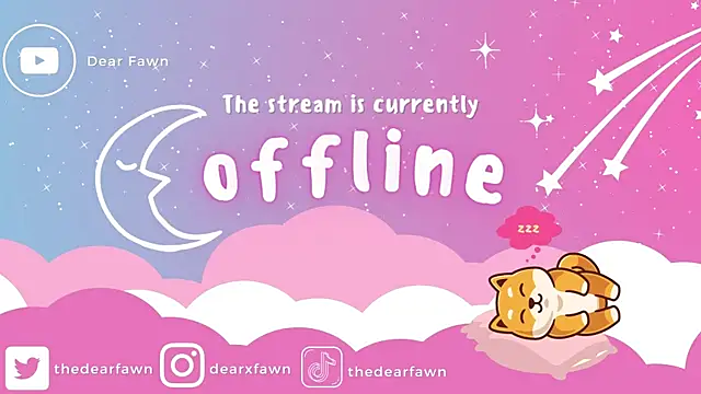 Dearxfawncosplay's Webcam Show