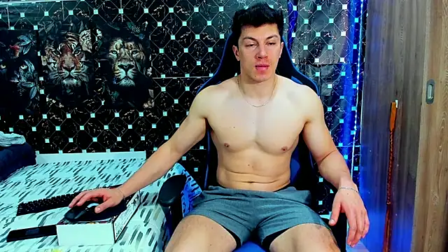 Show modela javiersexymann na web-kameri