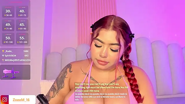 Zoe1_2's Live XXX Chat