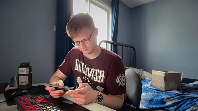lustylyndon Adlı Modelin Web Kamerası Şovu