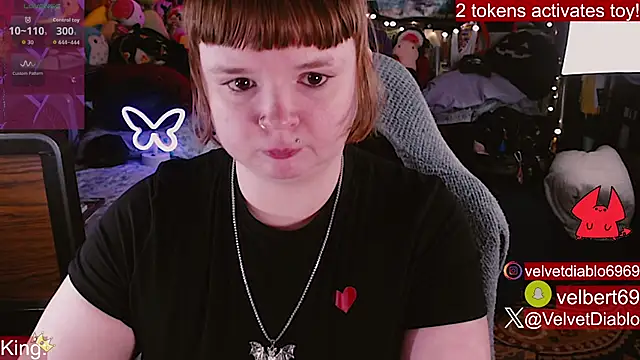 Živý XXX chat VelvetDiablo