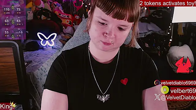 VelvetDiablo's Webcam Show