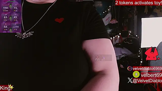 Živý XXX chat VelvetDiablo