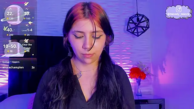 Živý XXX chat Melody_Black_