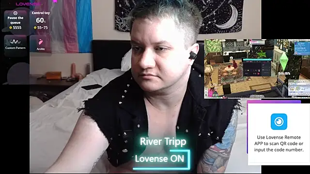 RiverTripp Adlı Modelin Web Kamerası Şovu