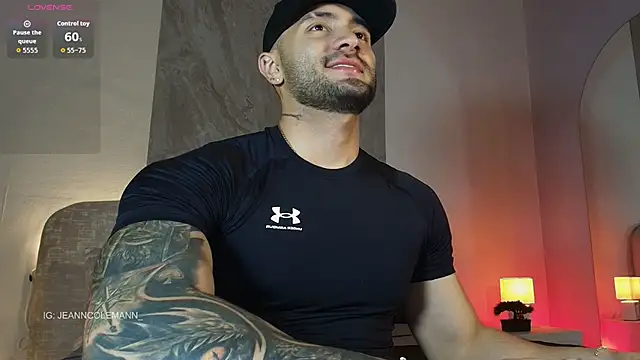 JeanColleman élő XXX-chatje