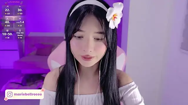 Blush_Marie élő XXX-chatje