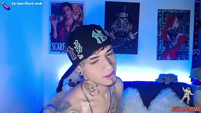 Show de alex_rockstar na webcam