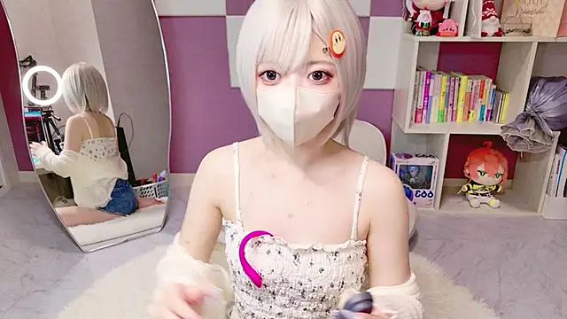 miko_nyan Adlı Modelin Web Kamerası Şovu