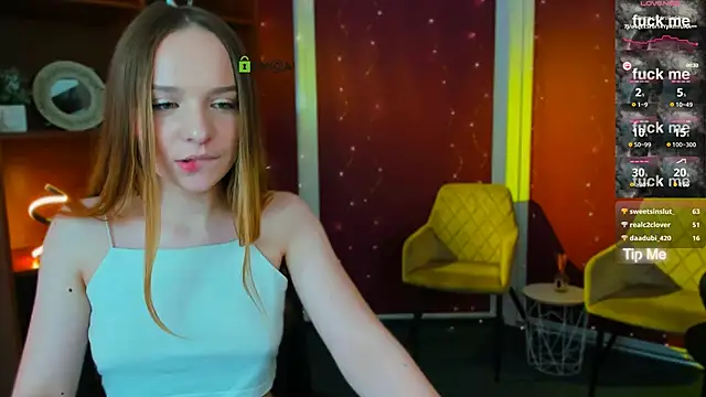 Show modela ameliaa_sweet na web-kameri