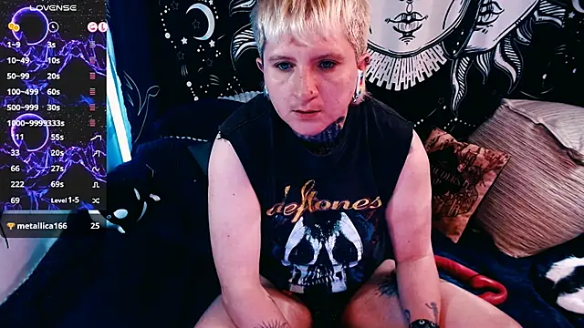 Show de Marieblueeyes na webcam