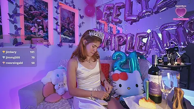 Chatroom XXX en direct de DahliaGrey