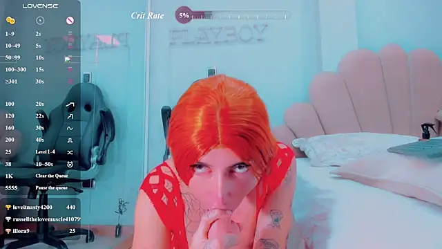 Show webcam de EmilyZaennz