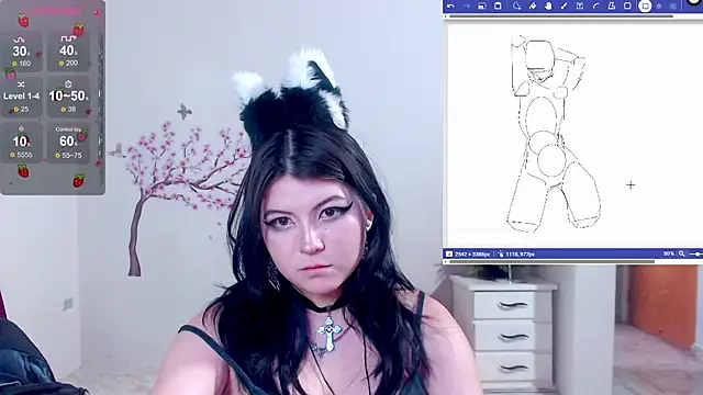 Ginebra_Sensual Adlı Modelin Canlı XXX Sohbeti